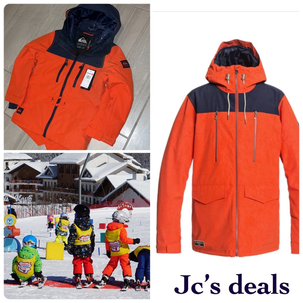 ❄️⛷ QUIKSILVER YOUTH- FAIRBANKS INSULATED SNOW JACKET NWT ⛷❄️